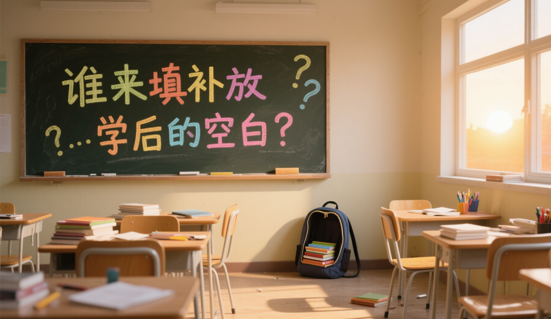 观点 | 谁来填补放学后的空白？