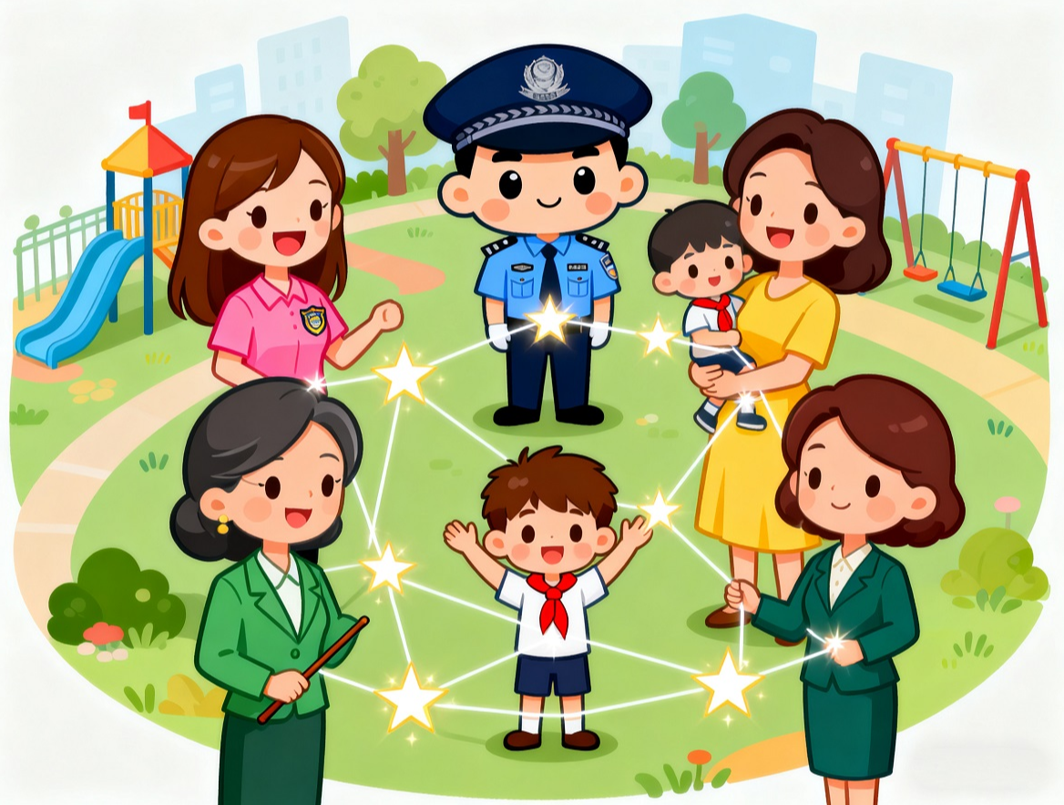 实践案例 | 陕西省延安实验小学：社教、警校、家校携手共筑育人网络
